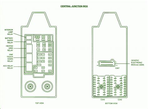 access central junction box 2001 e150|ford central junction box diagram.